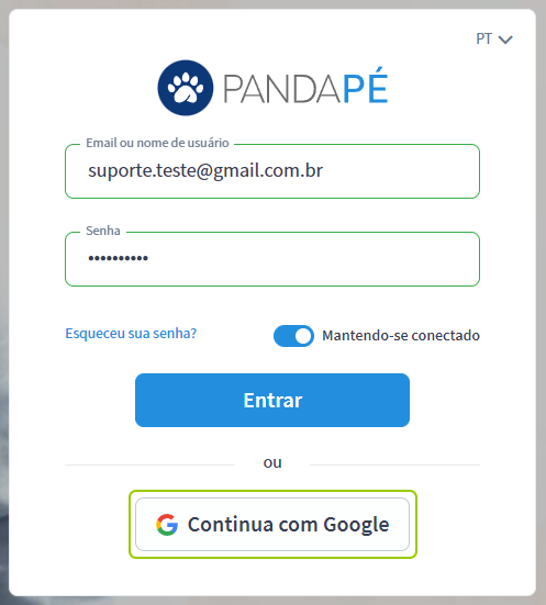 Faça login no Pandapé ATS 03.png