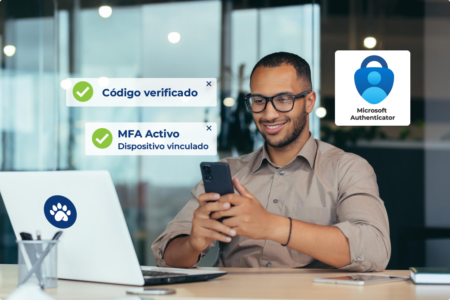 Verificação em duas etapas no Pandapé